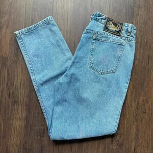 DKNY Vintage ‘90s Jeans Light Wash Denim Women’s Tapered Leg Size 8